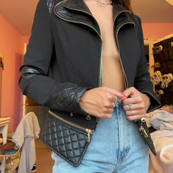 Nordstrom Jackets & Blazers - Black leather Nordstrom jacket